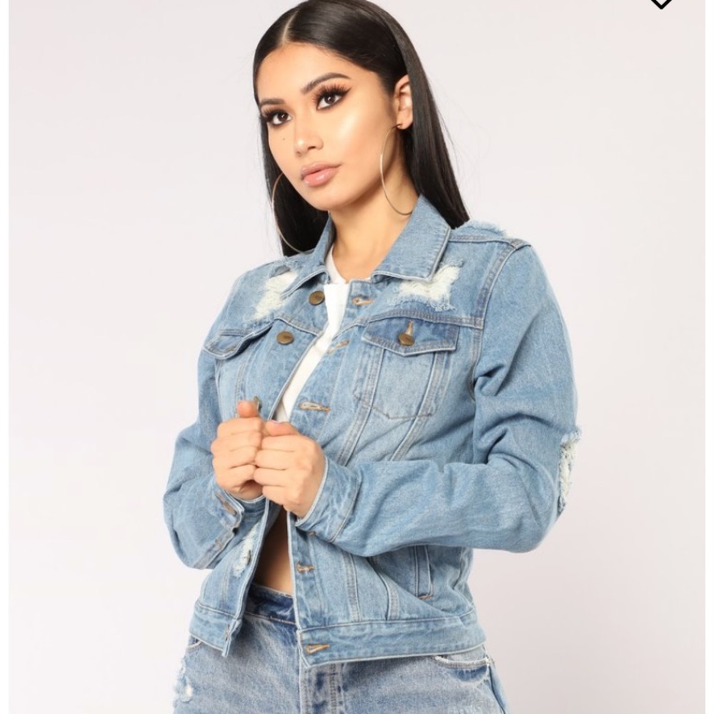 Fashion nova denim jacket